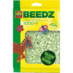 SES Creative Iron on beads 1000 glow in the dark Για ηλικίες 5+ Ετών 00749