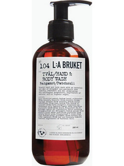 L:A Bruket 104 Bergamot & Patchouli Ανδρικό Αφρόλουτρο σε Gel 250ml