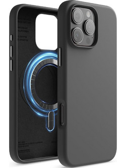 Θήκη iPhone 16 Pro Max Elago Magnetic Silicone Case Premium Σιλικόνης με MagSafe - Black (ES16MSSC69PRO-BK)