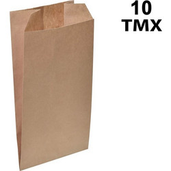 Σετ Σακουλάκια Δώρου Χάρτινα Kraft 12x8x21cm - 10 τμχ