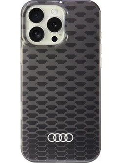 Audi IML Stitching Pattern MagSafe iPhone 16 Pro Max 6.9" black/black hardcase AU-IMLMIP16PM-Q5/D3-BK