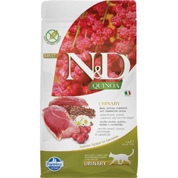 Farmina N&D Quinoa Grain Free Urinary Adult with Duck, Quinoa, Cranberry & Chamomile 1.5kg