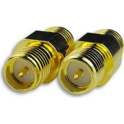 E-zy EZ-RPSMAJ2RPSMAJ RP-SMA Jack to RP-SMA Jack adapter