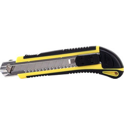 EuroLan 381025 Metal Knife with locking slider (4 extra blades)