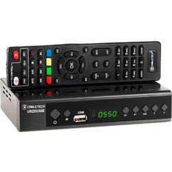 Cabletech URZ0336B Ψηφιακός Δέκτης Mpeg-4 Full HD με PVR