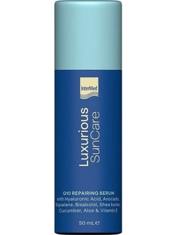 InterMed Luxurious Sun Care Q10 After Sun Repairing Αντιγηραντικό Ενυδατικό Serum Προσώπου με Βιταμίνη E 50ml