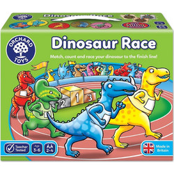 Orchard Toys Dinosaur Race Επιτραπέζιο Παιχνίδι για Παιδιά 3+ Ετών για 2-6 Παίκτες