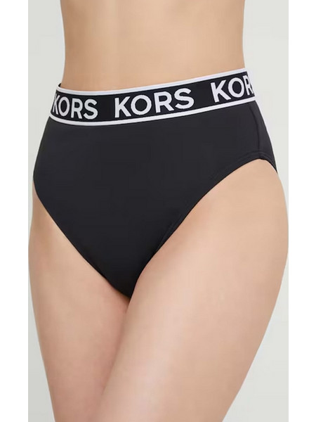 Michael Kors Ψηλόμεσο Bikini Slip Μαύρο MM2M512-001