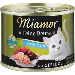 Finnern Miamor Feine Beute Kitten Grain Free with Poultry 185gr