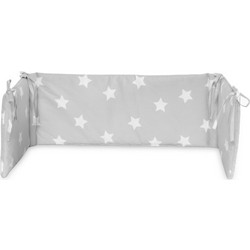 Lorelli Πάντα Κούνιας Little Stars Γκρι 27x140cm