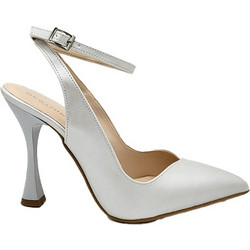 Beatris Γόβες Slingback Λευκές Περλέ 975