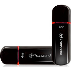 Transcend JetFlash 600 4GB USB Stick 2.0 με USB-A