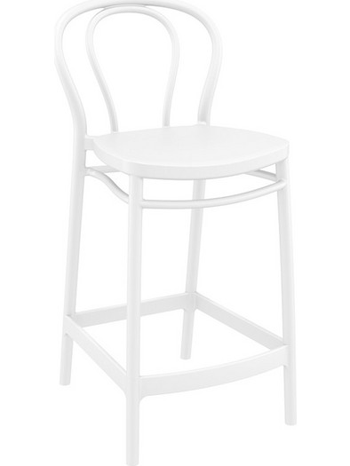 VICTOR 65εκ. ΣΚΑΜΠΟ(Σ4)WHITE ΠΟΛ/ΝΙΟΥ 44X50X96εκ