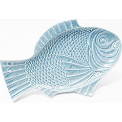 Πιατέλα Ψάρι Mπλε 36380B Lamart (51x38cm)