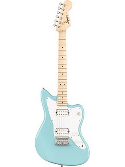 Fender Squier Mini Jazzmaster Ηλεκτρική Κιθάρα 3/4 Alternative με Μαγνήτες HH & Ταστιέρα Maple Daphne Blue
