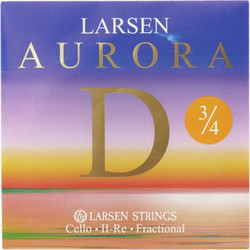 Larsen Strings Aurora Χορδή Τσέλου D Medium Tension 3/4