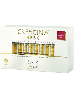 Labo Crescina HFSC 100% 500 Woman Αμπούλες Ανάπτυξης κατά της Τριχόπτωσης 20τμχ