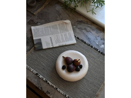 Πιάτο Native Tray Fat Κεραμικό Άσπρο Birch H7cm x W20 cm x L20 cm 101 COPENHAGEN