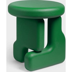Βοηθητικό τραπεζάκι &Klevering Plot Green Linden FSC wood 45 x O 40 cm