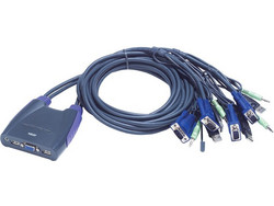 KVM 4PORT USB ΜΕ ΗΧΟ ΕΝΣΩΜ. ΚΑΛΩΔΙΑ