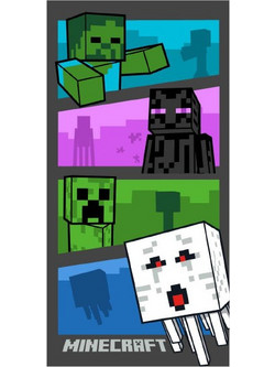 Minecraft Adventure Time Πετσέτα Θαλάσσης 70x140cm
