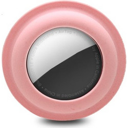 Θήκη σιλικόνης για AirTag Shockproof Anti-scratch Pink
