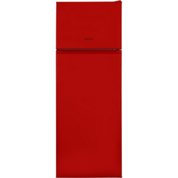 Robin RT-260 Δίπορτο Ψυγείο 238lt Υ144xΠ54xΒ60cm Κόκκινο