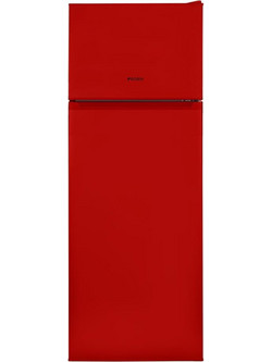 Robin RT-260 Δίπορτο Ψυγείο 238lt Υ144xΠ54xΒ60cm Κόκκινο