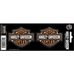Αυτοκόλλητα Harley-Davidson σετ (2τμχ) με ιριδίζον περίγραμμα | CG99116