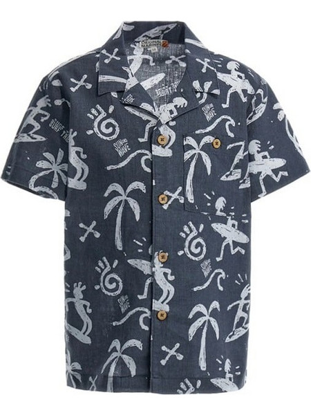 ORIGINAL MARINES Linen Cotton Shirt DEP2151B 19-0201TCX