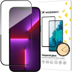 Wozinsky Full Glue Tempered Glass Black (iPhone 15)