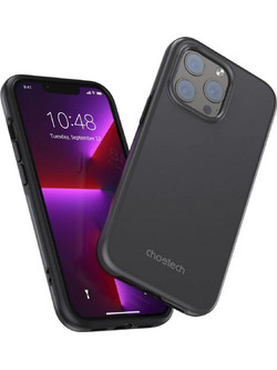 Choetech MFM Anti Drop Back Cover Black (iPhone 13 Pro)