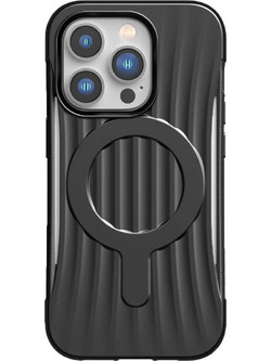 Raptic X-Doria Clutch Case iPhone 14 Pro with MagSafe back cover black - (Raptic clutch built for MagSafe for iPhone 14 Pro Black)