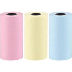 Hurtel Set of colorful paper rolls for the HURC9 cat mini thermal printer - 3 pcs. - (MPCPR3)