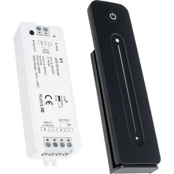 73119 V1+R11 SKYDANCE ΣΕΤ Dimmer & Ασύρματο Χειριστήριο Αφής 1 Group RF 2.4Ghz 8A Max DC 5-36V (288W) - DC 3V IP20