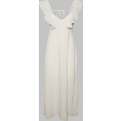 Vero Moda Midi Καλοκαιρινό Καθημερινό Φόρεμα Μπεζ 10285599