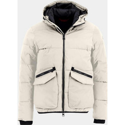 Fynch Hatton Ανδρικό Μπουφάν Χειμωνιάτικο Puffer Λευκό 1209-580-823