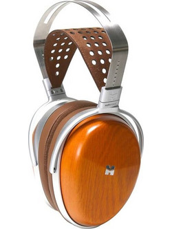 HiFiMAN Audivina Ενσύρματα Ακουστικά Studio Over Ear Καφέ Πορτοκαλί