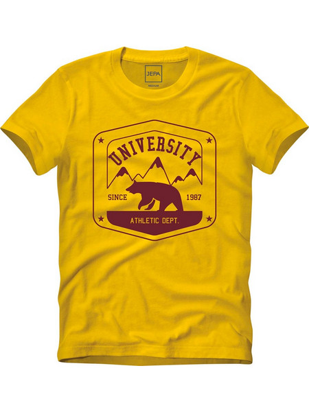 JEPA ORIGINAL GRAPHIC TEE 2719189-YELLOW Κίτρινο