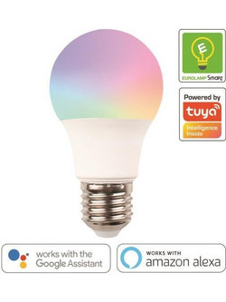 Eurolamp Λάμπα SMD Led Smart WiFi 9W E27 RGBW 260 (147-77901)