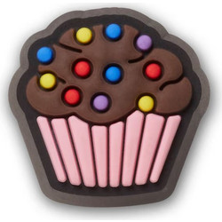 CROCS JIBBITZ CHARMS TINY CHOCOLATE CUPCAKE (10013530-UNC) (10013530-UNC)