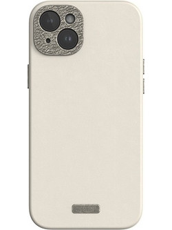 Moshi Napa Magsafe - Leather Case For Iphone 15 Plus (Eggnog White) - (99MO231110)