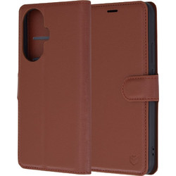 Techsuit Leather Folio Book Brown (Huawei Nova 11 / Nova 12s)