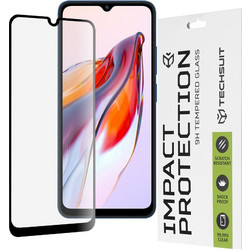 Techsuit 111D Full Cover Tempered Glass (Xiaomi Redmi 10C / 12C / Poco C40)