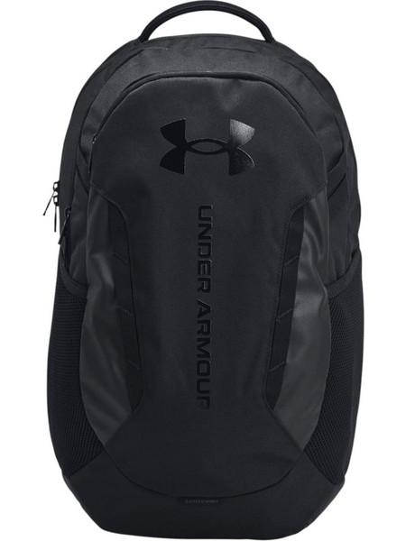 Under Armour Hustle 6.0 Τσάντα Πλάτης Γυμναστηρίου Μαύρη 1384672-003
