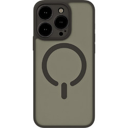 ObaStyle Semiclear Ματ Θήκη MagSafe για iPhone 16 Pro Max - Μαύρο