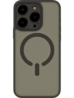 ObaStyle Semiclear Ματ Θήκη MagSafe για iPhone 16 Pro Max - Μαύρο