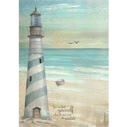 STAMPERIA ΡΙΖΟΧΑΡΤΟ DECOUPAGE A4 21X29,7CM LIGHTHOUSE