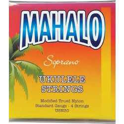 Mahalo USN-30 Σετ 4 Χορδές Ukelele Nylon 28-40" 1/4