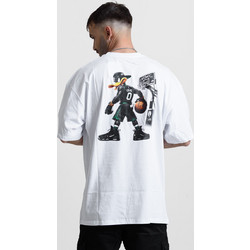 OVERSIZE Ανδρικό T-Shirt NBA 25-233 Λευκό - Λευκό